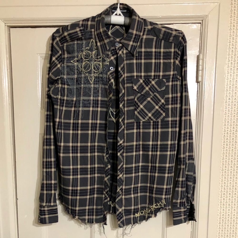 Monarchy Long Sleeve Button Down Shirt